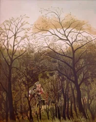 Rendezvous im Wald