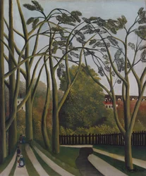 Die Ufer der Bièvre bei Bicêtre, ca. 1908-09