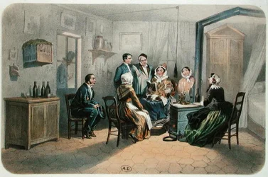 Eine Lesung mit dem Concierge, 2. Hälfte des 19. Jahrhunderts