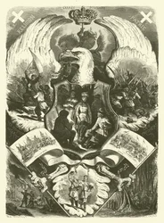 Soldaten und Uniformen der polnischen Armee während des Aufstands von 1863-1864 gegen die russische Herrschaft