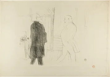 Antoine und Gémier, in Une Faillite