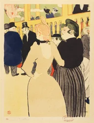 Im Moulin Rouge (La Goulue und ihre Schwester)