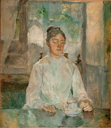 Gräfin Adele-Zoe de Toulouse-Lautrec, die Mutter des Künstlers