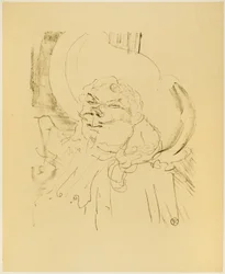 Coquelin der Ältere, aus Treize Lithographies