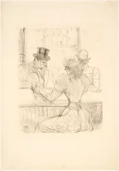 In der Picton Bar (American Bar), rue Scribe
