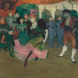 Marcelle Lender tanzt den Bolero in "Chilpéric"