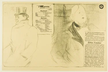 Oscar Wilde und Romain Coolus—Programm für Raphaël und Salomé