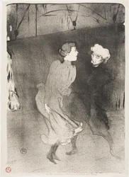 Probe im Folies-Bergère, Emilenne D