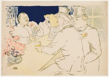 Die irische und amerikanische Bar, Rue Royale