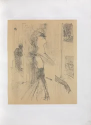 Yvette Guilbert-Englische Serie: Auf der Bühne