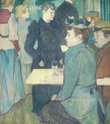 Eine Ecke des Moulin de la Galette, 1892