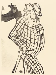 Amerikanischer Sänger, Chanteur américain, 1893