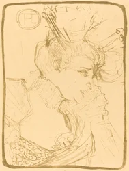 Büste von Mlle. Marcelle Lender Mlle. Marcelle Lender, en buste, 1895
