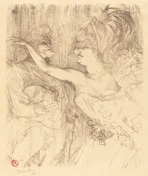 Guy und Mealy in Paris qui marche, 1898