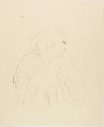 Jane Hading, aus Treize Lithographies