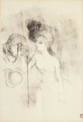 Das Theater verlassen, 1896