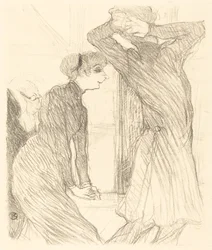 Lugne Poe und Baldy in "Au-dessus des forces humaines"