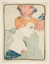 Porträtbüste von Mademoiselle Marcelle Lender