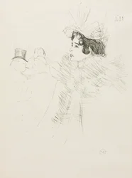 Miss May Belfort, 1895