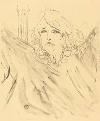 Sarah Bernhardt in Cleopatra, 1896
