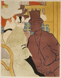 Der Engländer im Moulin Rouge, 1892