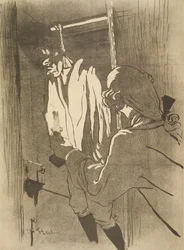 Der Gehängte, 1892