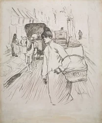Die Wäscherin, 1888