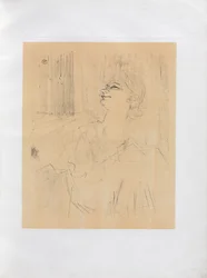 Yvette Guilbert-Englische Serie: Menilmontant de Bruant, 1898