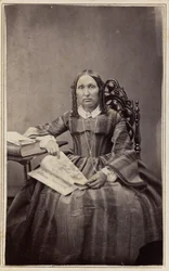 Porträt einer Frau, 1860er Jahre