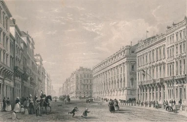 Rue du Chapeau Rouge, Bordeaux, Mitte des 19. Jahrhunderts