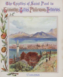 Korinth (Chromolithografie)