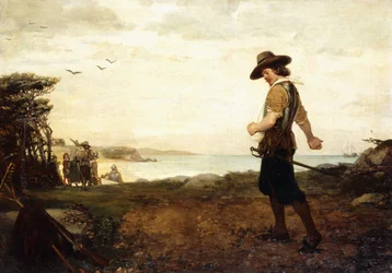 Das Begräbnis von Rose Standish, 1870