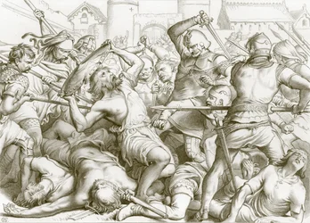 Wie Hereward den Rest des Preises seiner Seele erhielt