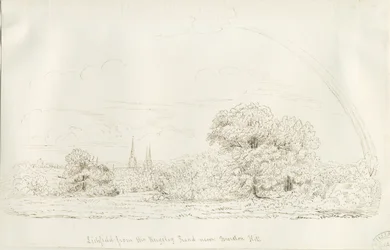 Lichfield - Nordansicht (fern)