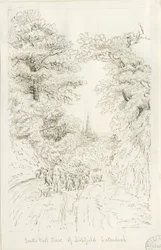 Lichfield Kathedrale - Südostansicht (fern)