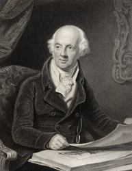 Sir Abraham Hume, 2. Baronet, graviert von J. Jenkins, aus 