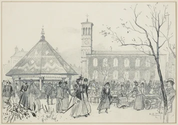 Samstagnachmittag in Ardwick Green