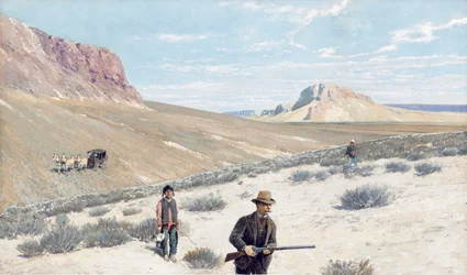 Theodore Roosevelt "Sage Grouse Shooting"