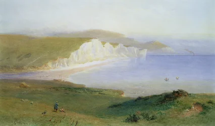 Die Sieben Schwestern und die Mündung des Cuckmere