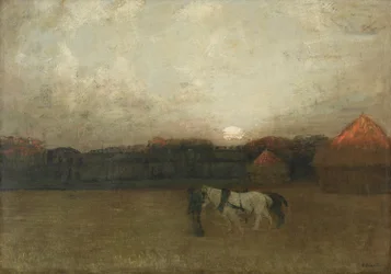 Das Stoppelfeld, um 1909