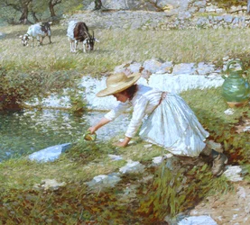 Ein provenzalischer Bach, ca. 1903