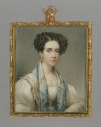 Porträt einer Dame, um 1825
