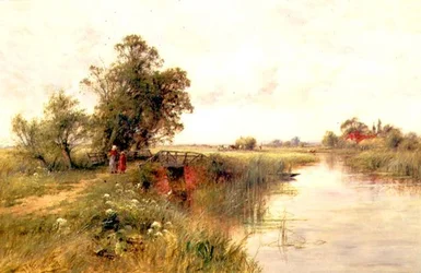 Auf der Themse bei Wallingford