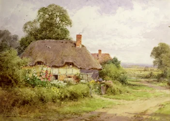 Hüttenszene
