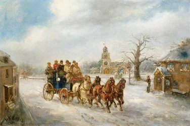 Der Uxbridge-Coach bei Hillingdon
