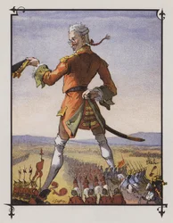 Gulliver in Lilliput