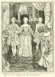 Geführt vom König und dem Dauphin