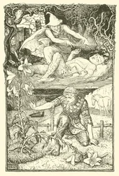 Die goldenen Jungen (Gravur)