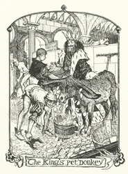Der Lieblingsesel des Königs