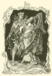 Das viele-fellige Geschöpf (Gravur)